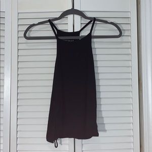 High Neck Tank with Lattice detailing on side